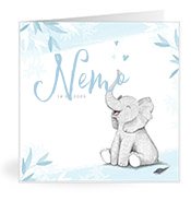 Geburtskarten mit dem Vornamen Nemo