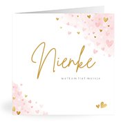 Geboortekaartjes met de naam Nienke