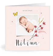 Geburtskarten mit dem Vornamen Nilima