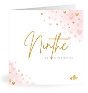Geboortekaartjes met de naam Ninthe