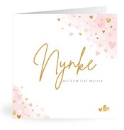 Geboortekaartjes met de naam Nynke