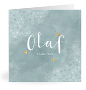Geboortekaartjes met de naam Olaf