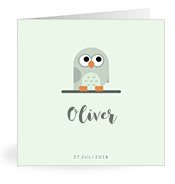 Geboortekaartjes met de naam Oliver