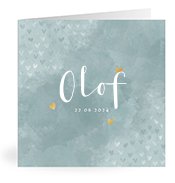 Geboortekaartjes met de naam Olof