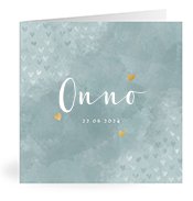 Geboortekaartjes met de naam Onno