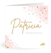 Geboortekaartjes met de naam Patricia