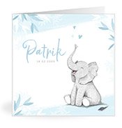 Geburtskarten mit dem Vornamen Patrik