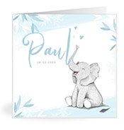 Geburtskarten mit dem Vornamen Paul