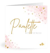 Geboortekaartjes met de naam Paulette