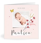 Geboortekaartjes met de naam Paulien