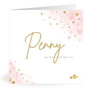 Geboortekaartjes met de naam Penny