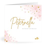 Geboortekaartjes met de naam Peternella