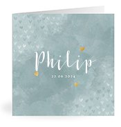 Geboortekaartjes met de naam Philip