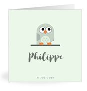 Geboortekaartjes met de naam Philippe