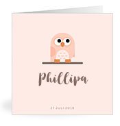 Geburtskarten mit dem Vornamen Phillipa