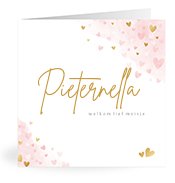 Geboortekaartjes met de naam Pieternella