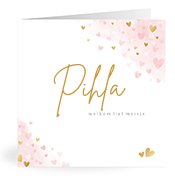 Geboortekaartjes met de naam Pihla