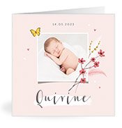 Geboortekaartjes met de naam Quirine