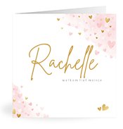 Geboortekaartjes met de naam Rachelle