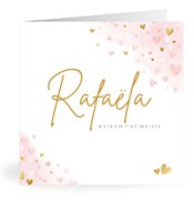 Geboortekaartjes met de naam Rafaëla