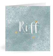 Geboortekaartjes met de naam Riff