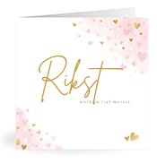 Geboortekaartjes met de naam Rikst