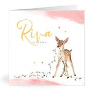 Geboortekaartjes met de naam Riva