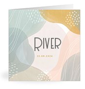 Geboortekaartjes met de naam River