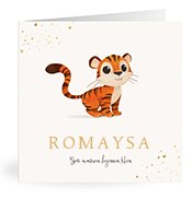Geboortekaartjes met de naam Romaysa