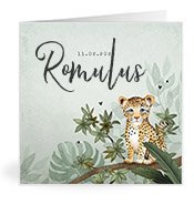 Geburtskarten mit dem Vornamen Romulus