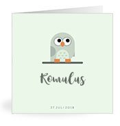 Geburtskarten mit dem Vornamen Romulus
