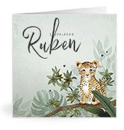 Geburtskarten mit dem Vornamen Ruben