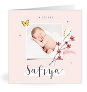 Geboortekaartjes met de naam Safiya