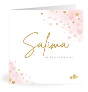 Geboortekaartjes met de naam Salima
