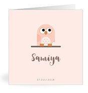 Geburtskarten mit dem Vornamen Samiya