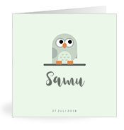 Geburtskarten mit dem Vornamen Samu