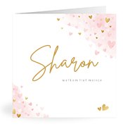 Geboortekaartjes met de naam Sharon