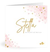 Geboortekaartjes met de naam Stella