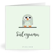 Geburtskarten mit dem Vornamen Süleyman