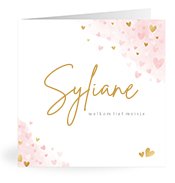 Geboortekaartjes met de naam Syliane