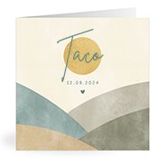 Geboortekaartjes met de naam Taco