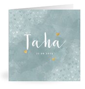 Geboortekaartjes met de naam Taha