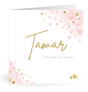 Geburtskarten mit dem Vornamen Tamar
