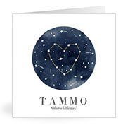 Geburtskarten mit dem Vornamen Tammo