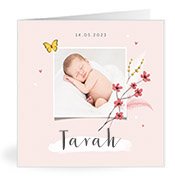 Geburtskarten mit dem Vornamen Tarah