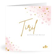 Geboortekaartjes met de naam Tiril