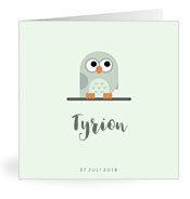 Geburtskarten mit dem Vornamen Tyrion