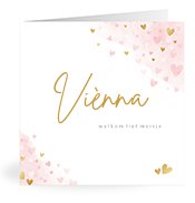 Geboortekaartjes met de naam Viènna