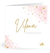Geboortekaartjes met de naam Vilma