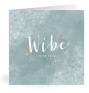 Geboortekaartjes met de naam Wibe